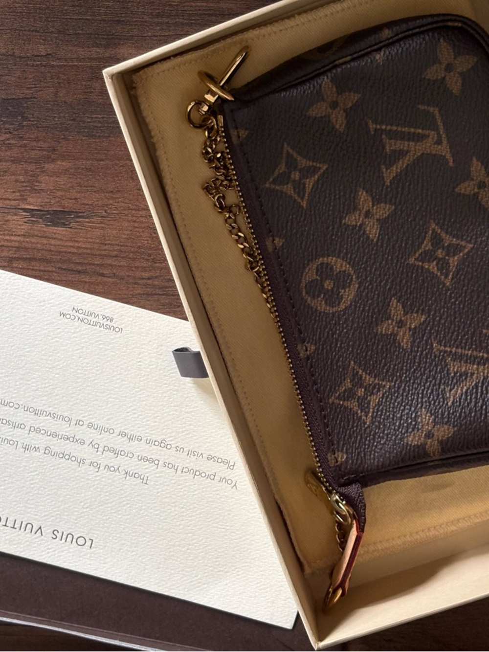 Louis Vuitton Mini Pochette Accessoires - Picture 14 of 15